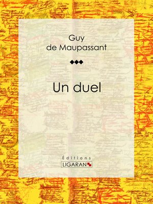 cover image of Un duel